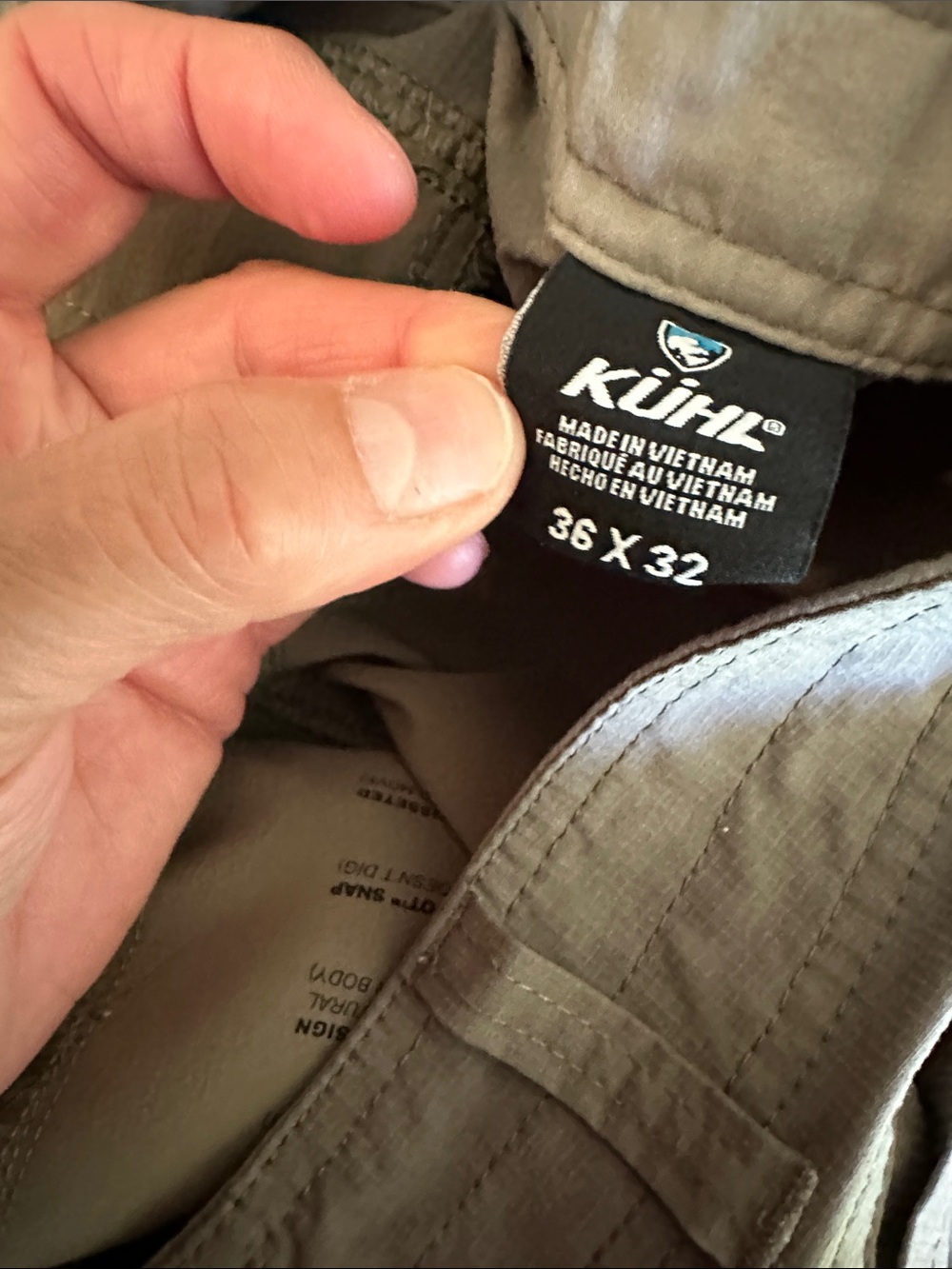 Kuhl Silencr water resistant pant Sz 36x33 - Picture 4 of 5